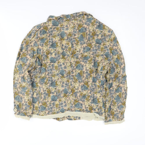 River Island Women's Floral Blazer Multicoloured Size 10