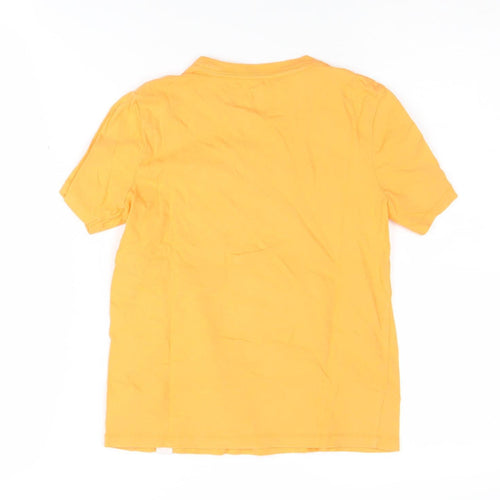 GAP Boys Orange Graphic Print T-Shirt 6-7 Years