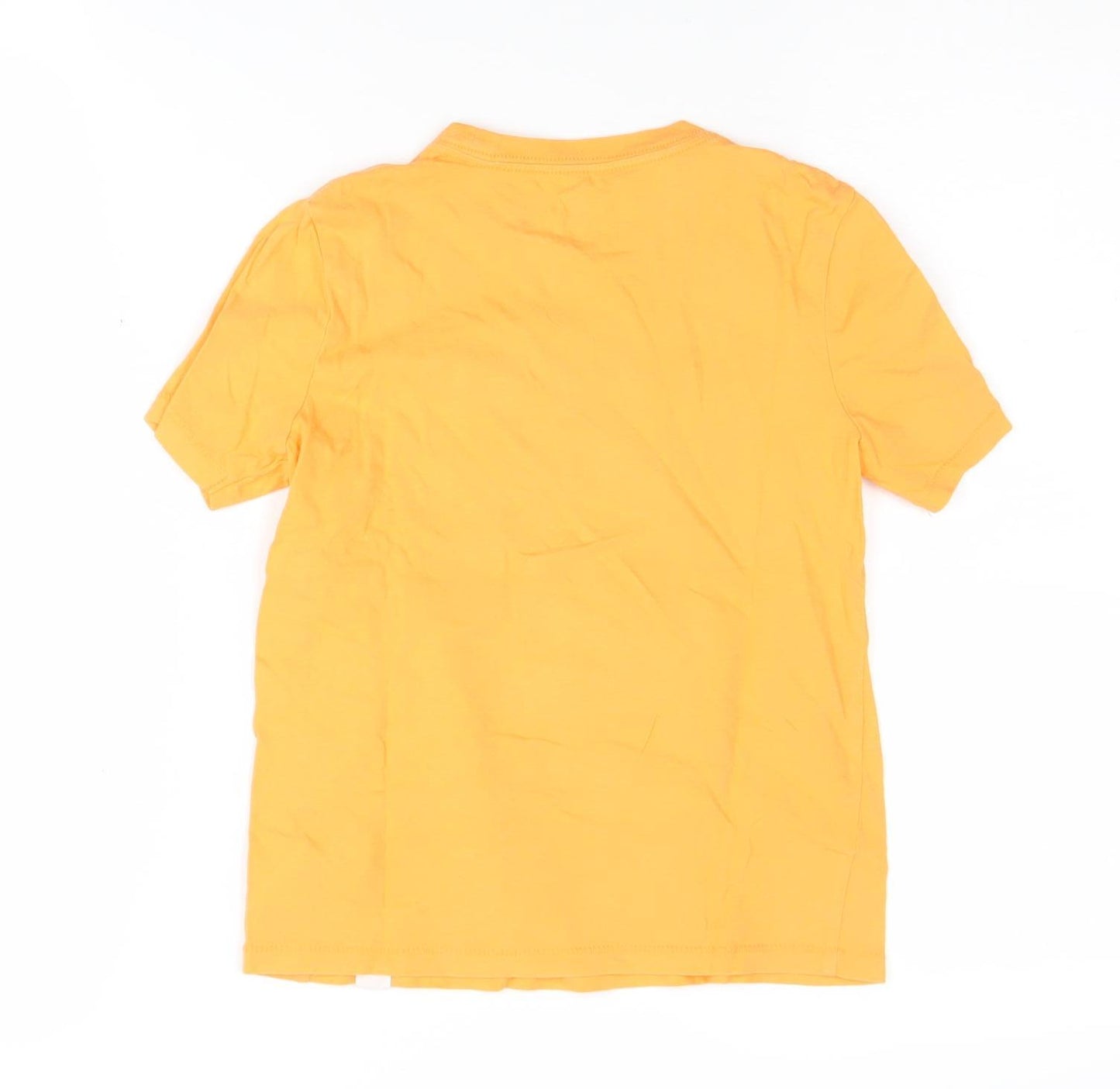 GAP Boys Orange Graphic Print T-Shirt 6-7 Years