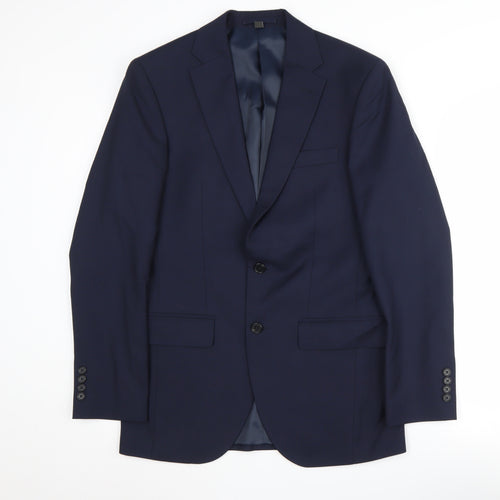 Marks and Spencer Men's Blue Blazer 36R