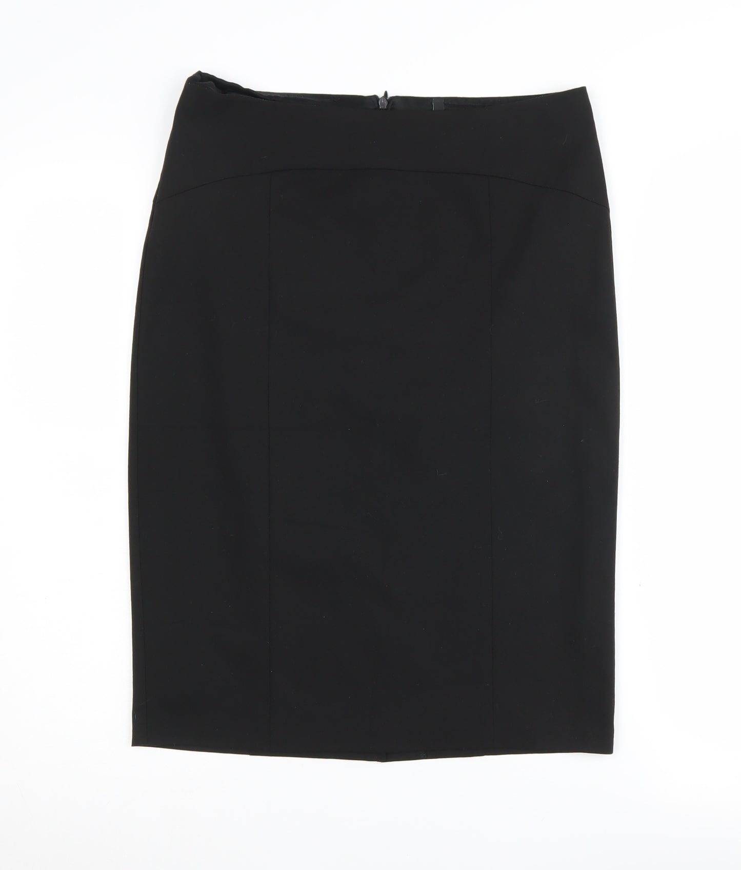 Benetton Women's Black Pencil Skirt Size 14
