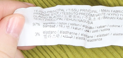 Pacific Republic Green Collared Pullover Jumper, Teens, Size 8