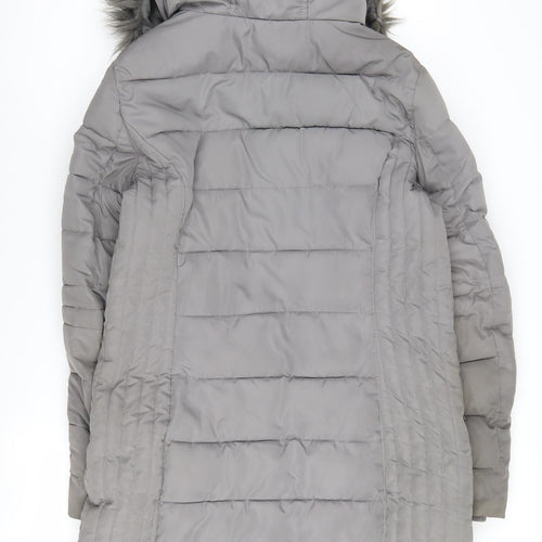 Wallis Grey Women’s Puffer Jacket Size S