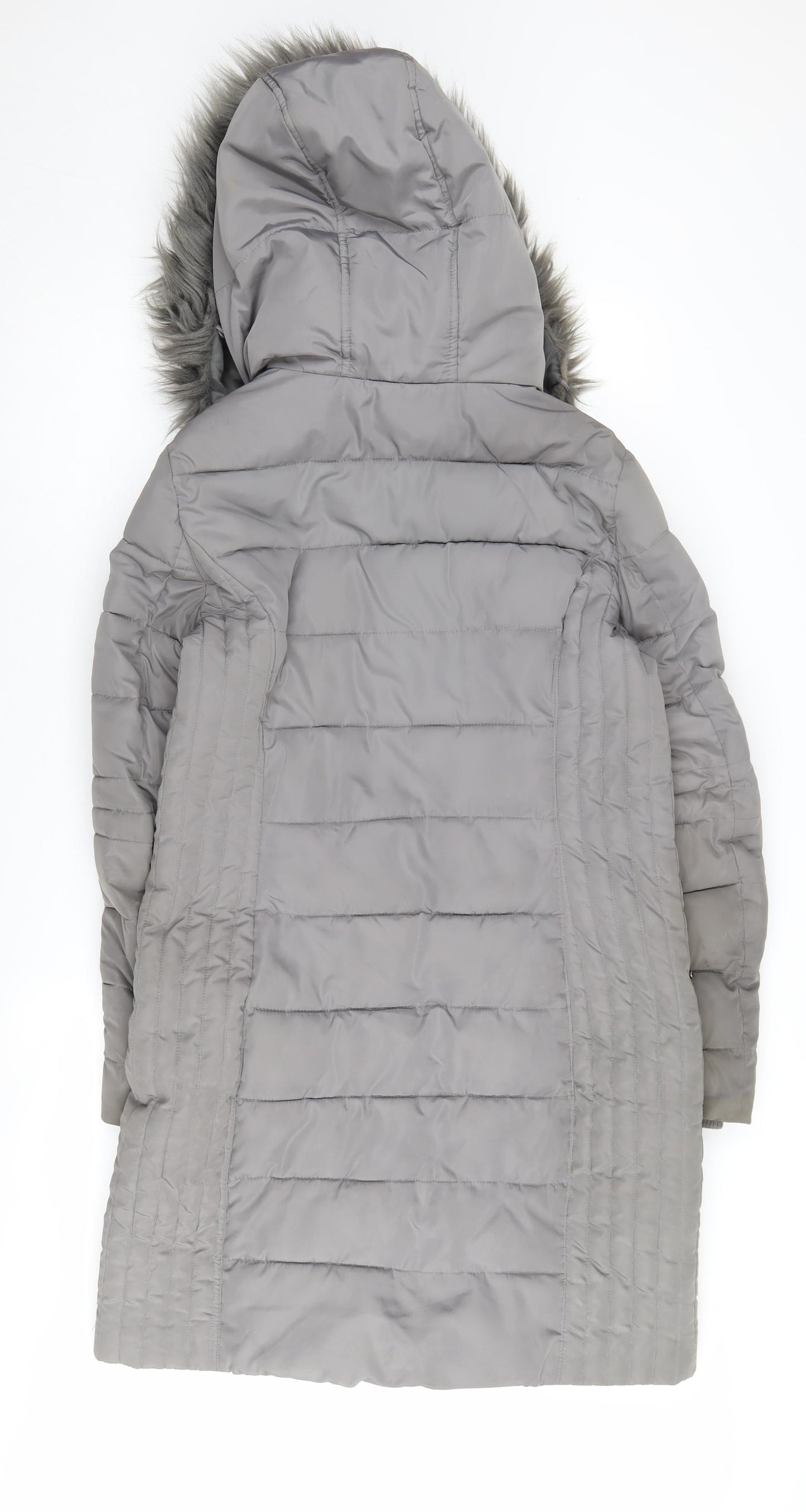 Wallis Grey Women’s Puffer Jacket Size S