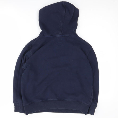 GAP Boys Blue Logo Pullover Hoodie, Size L, Casual Wear