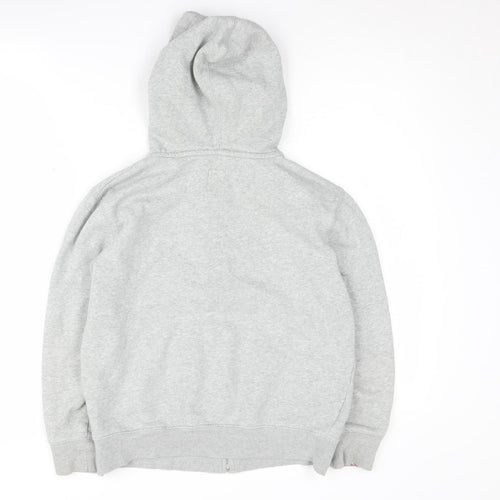 Gap Boys Grey Full Zip Hoodie - Large, Casual Wear