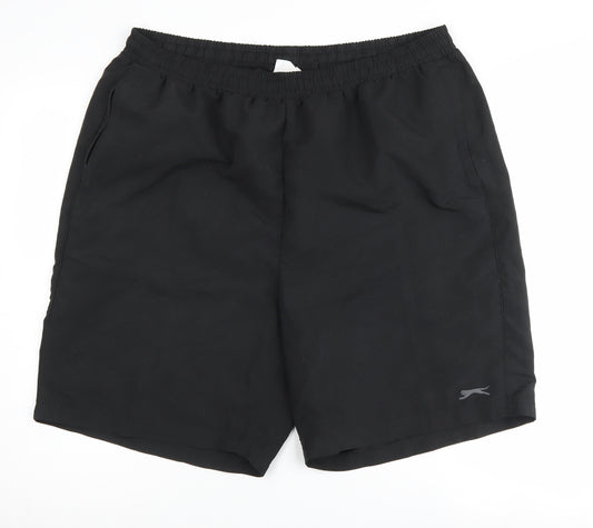 Men's Slazenger Black 2XL Athletic Shorts
