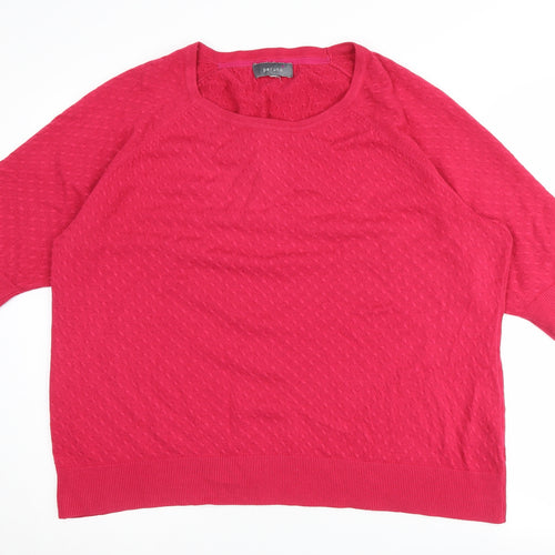 Marks and Spencer Women's Red Pullover Jumper, Size 20