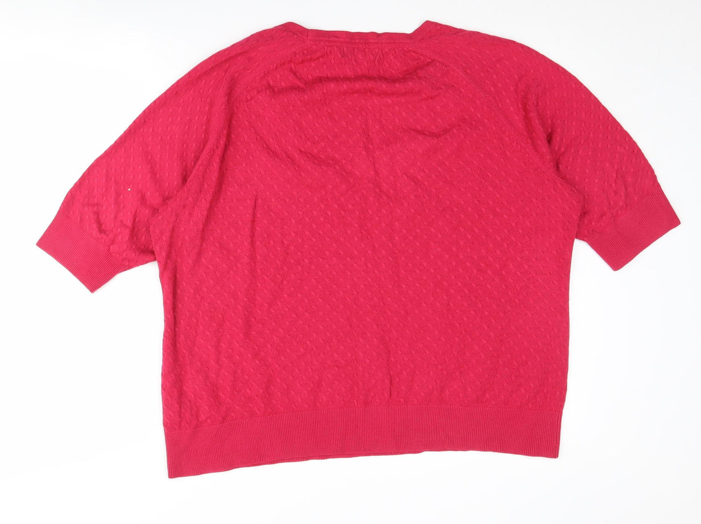 Marks and Spencer Women's Red Pullover Jumper, Size 20