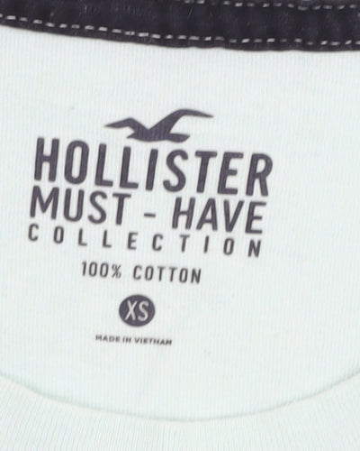 Hollister Green Men's XS Crew Neck T-Shirt, New