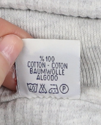 Nike Men's Grey Short Sleeve Polo Shirt XL