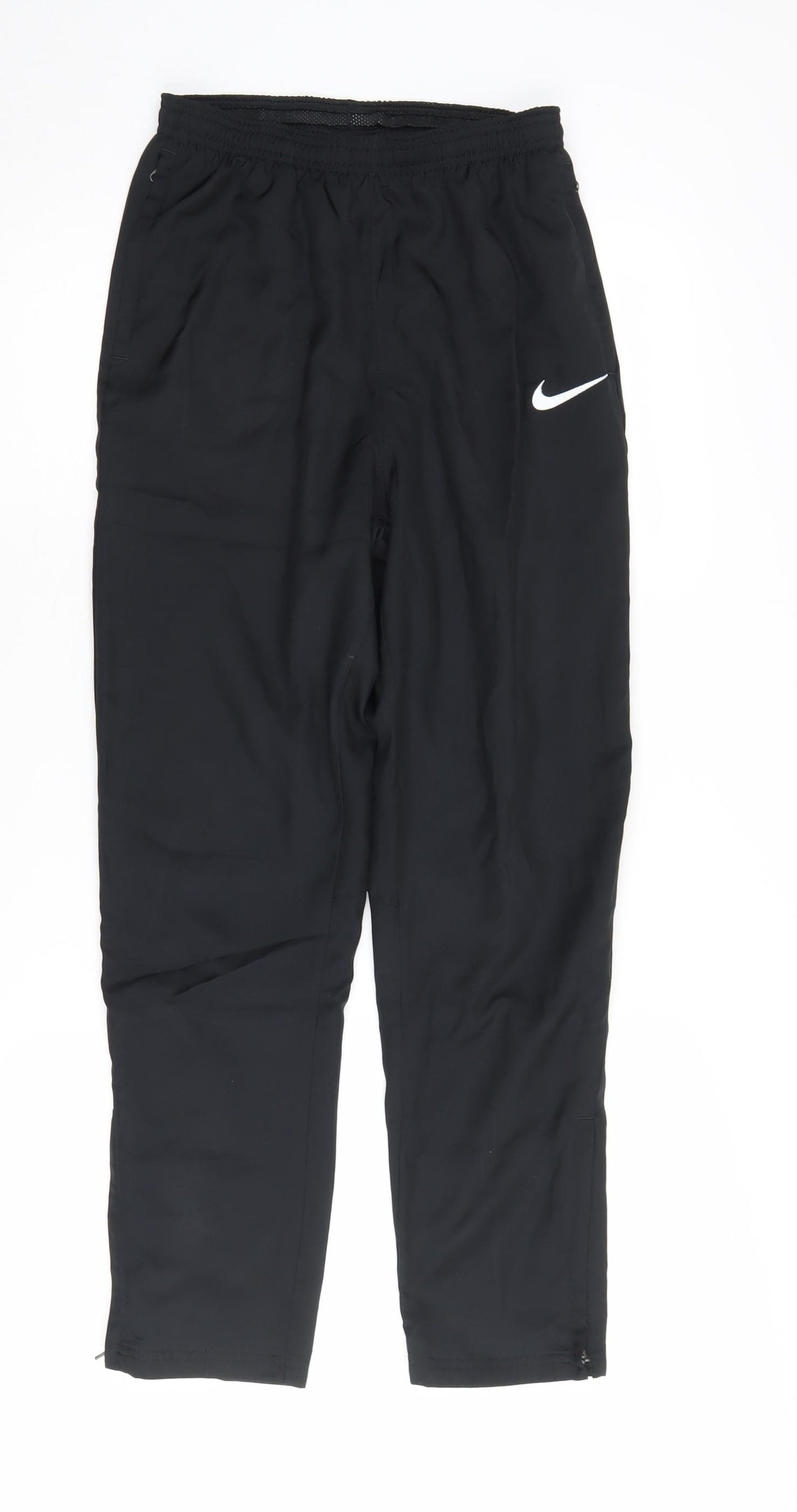 Nike Boys Black DRI-FIT Track Pants XL Quick Dry