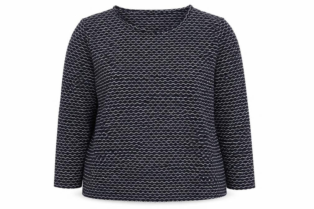 EWM Women's Multicoloured Geometric Top Size L
