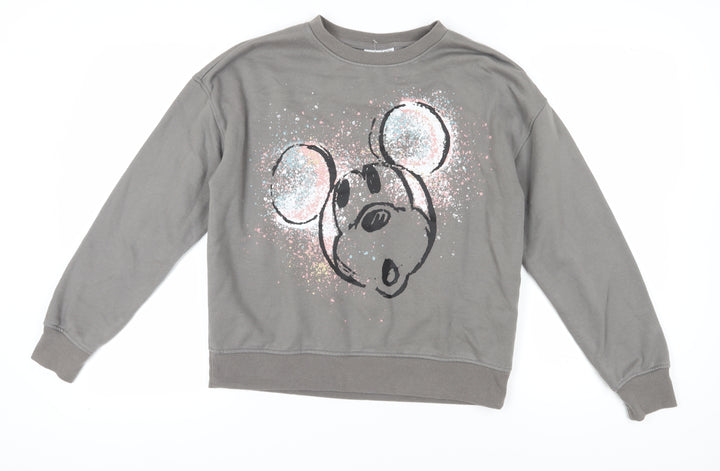 Disney Women's Grey Pullover Sweatshirt Size S
