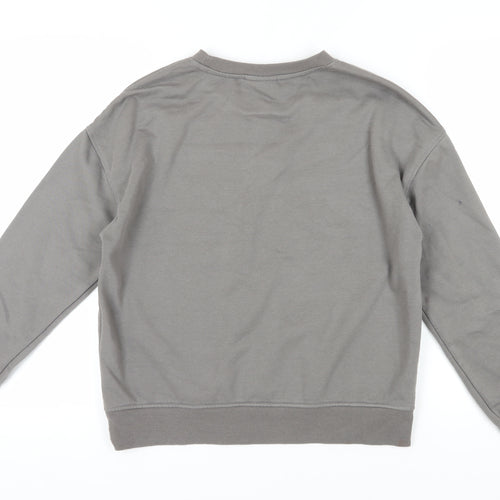 Disney Women's Grey Pullover Sweatshirt Size S