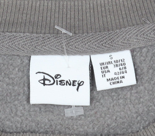 Disney Women's Grey Pullover Sweatshirt Size S