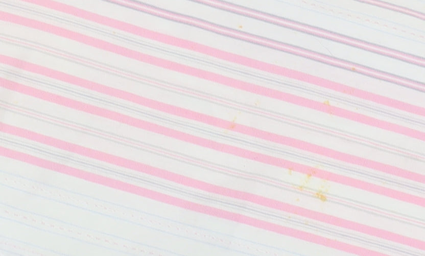 New Look Women's Multicoloured Stripe Button-Up Shirt Size 24