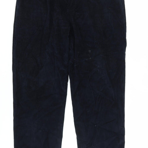 Maine New England Men's Black Corduroy Trousers Size 38