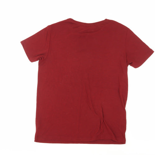 Harry Potter Unisex Red Gryffindor T-Shirt Size 10
