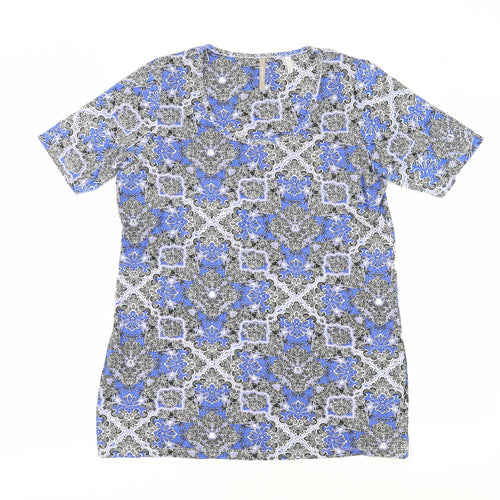 Anthology Women's Multicoloured Paisley T-Shirt Size 14