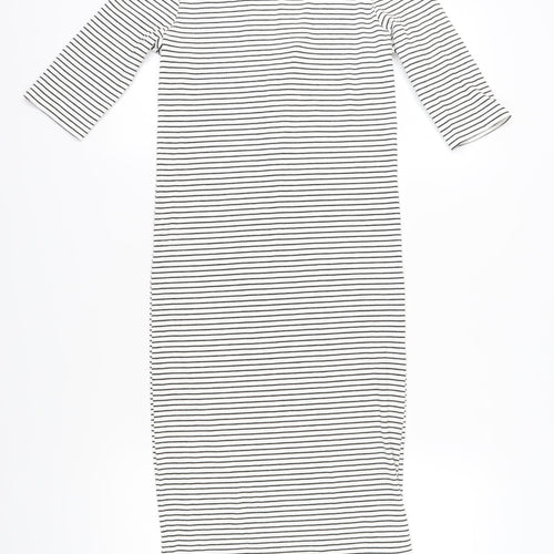 Marks and Spencer Women's Striped Midi Sheath Dress