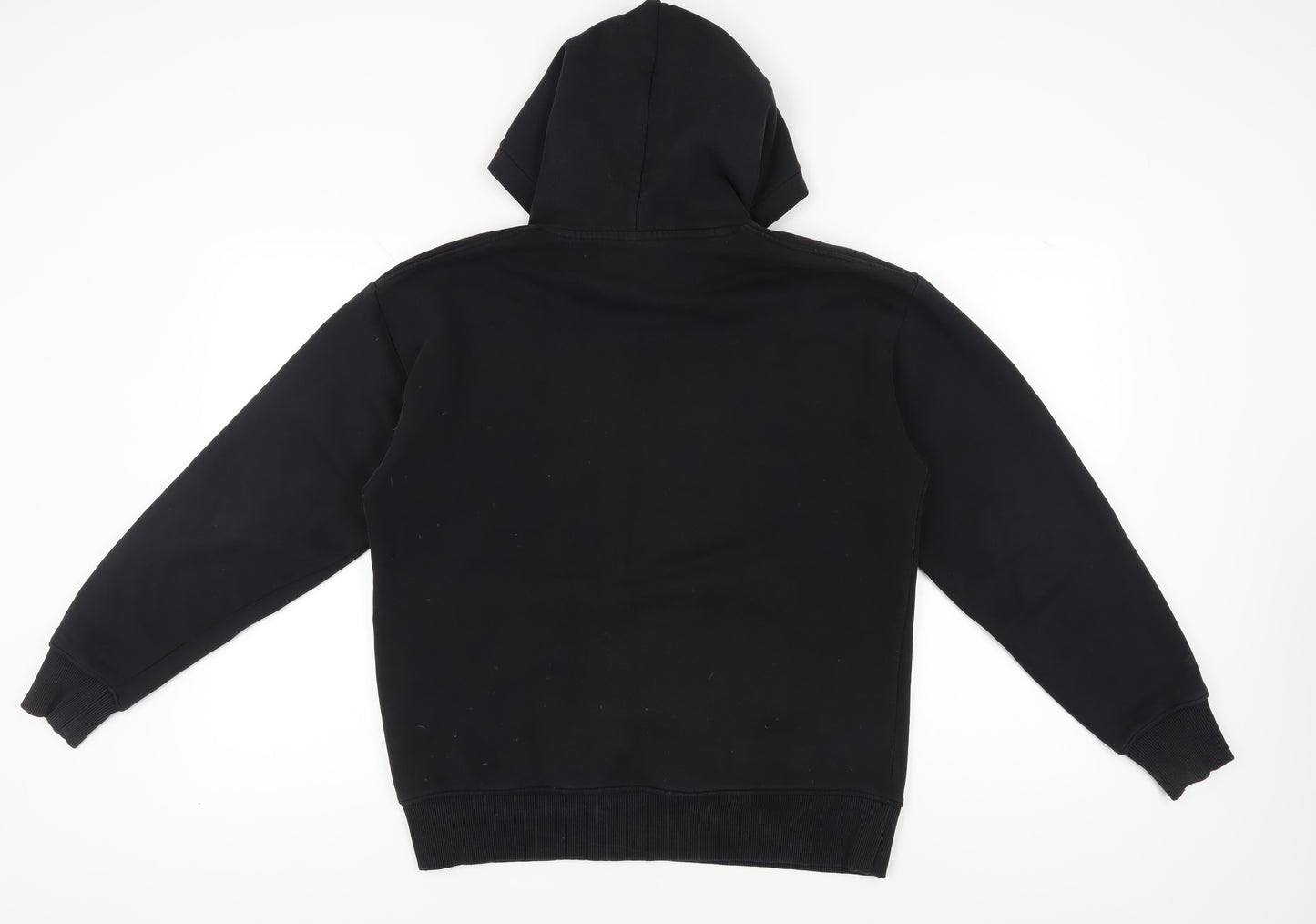 Zara Black Unisex Pullover Hoodie Size 12