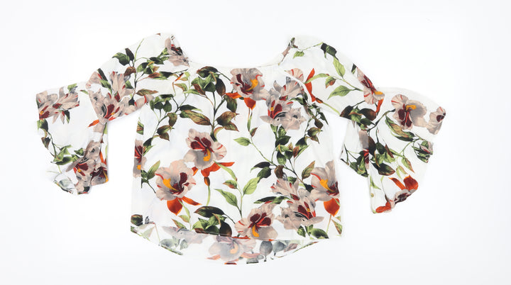 Apricot Women's Floral Blouse, Size 8, Multicoloured
