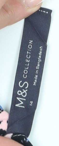 Marks and Spencer Women's Multicoloured Midi Shirt Dress