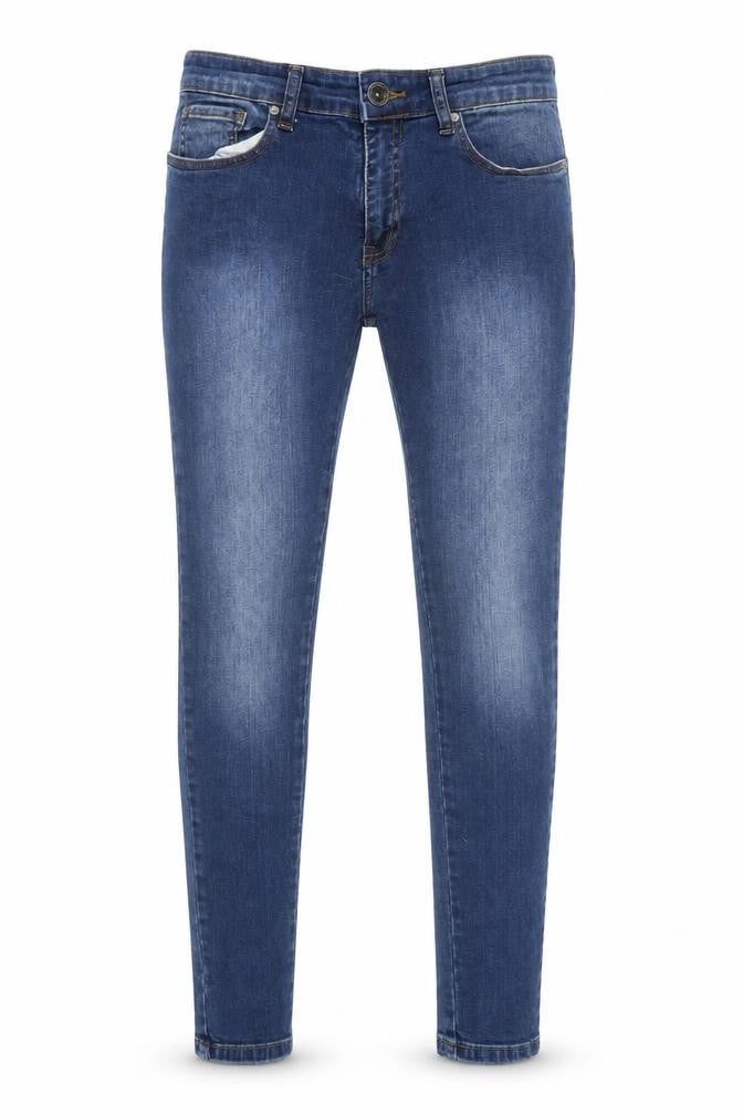 Kroze Men's Blue Skinny Jeans Size 32 - Classic Fit