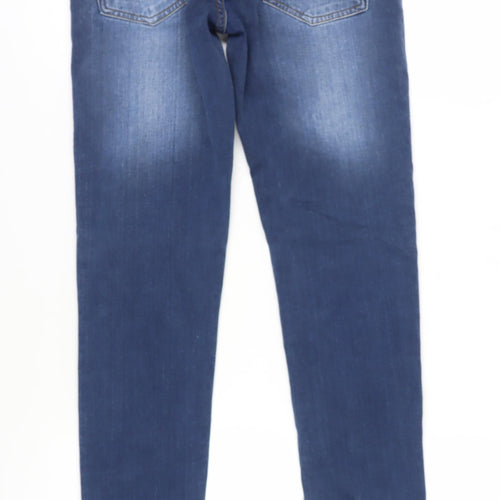 Kroze Men's Blue Skinny Jeans Size 32 - Classic Fit