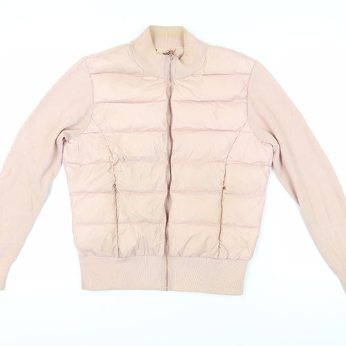 Ted Baker Women's Pink Bomber Jacket Size 10