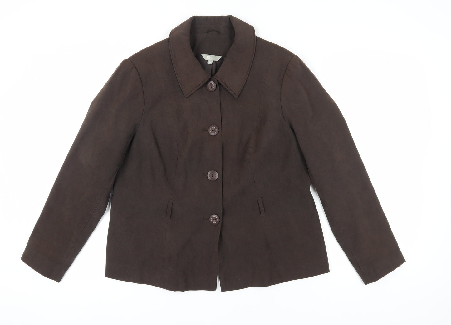 Mia Moda Women's Brown Blazer Jacket Size 18