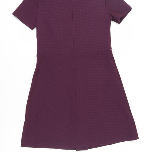 Next Womens Purple Sheath Dress Size 10
