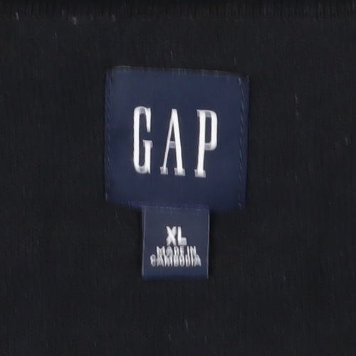 GAP Women's Black XL Pullover V-Neck Jumper