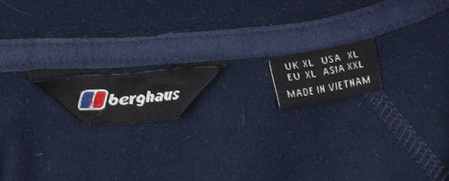 Berghaus Men's Navy Blue XL Fleece Pullover Sweatshirt