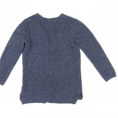 Next Blue Cardigan for Girls, Size 7, Winter Warmth