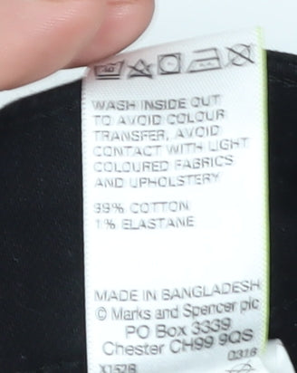 Marks and Spencer Women's Black Skinny Jeans Size 12