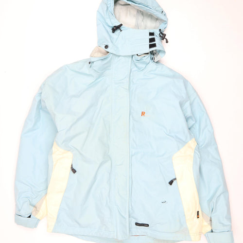 Trespass Women's Blue Waterproof Parka Jacket Size L