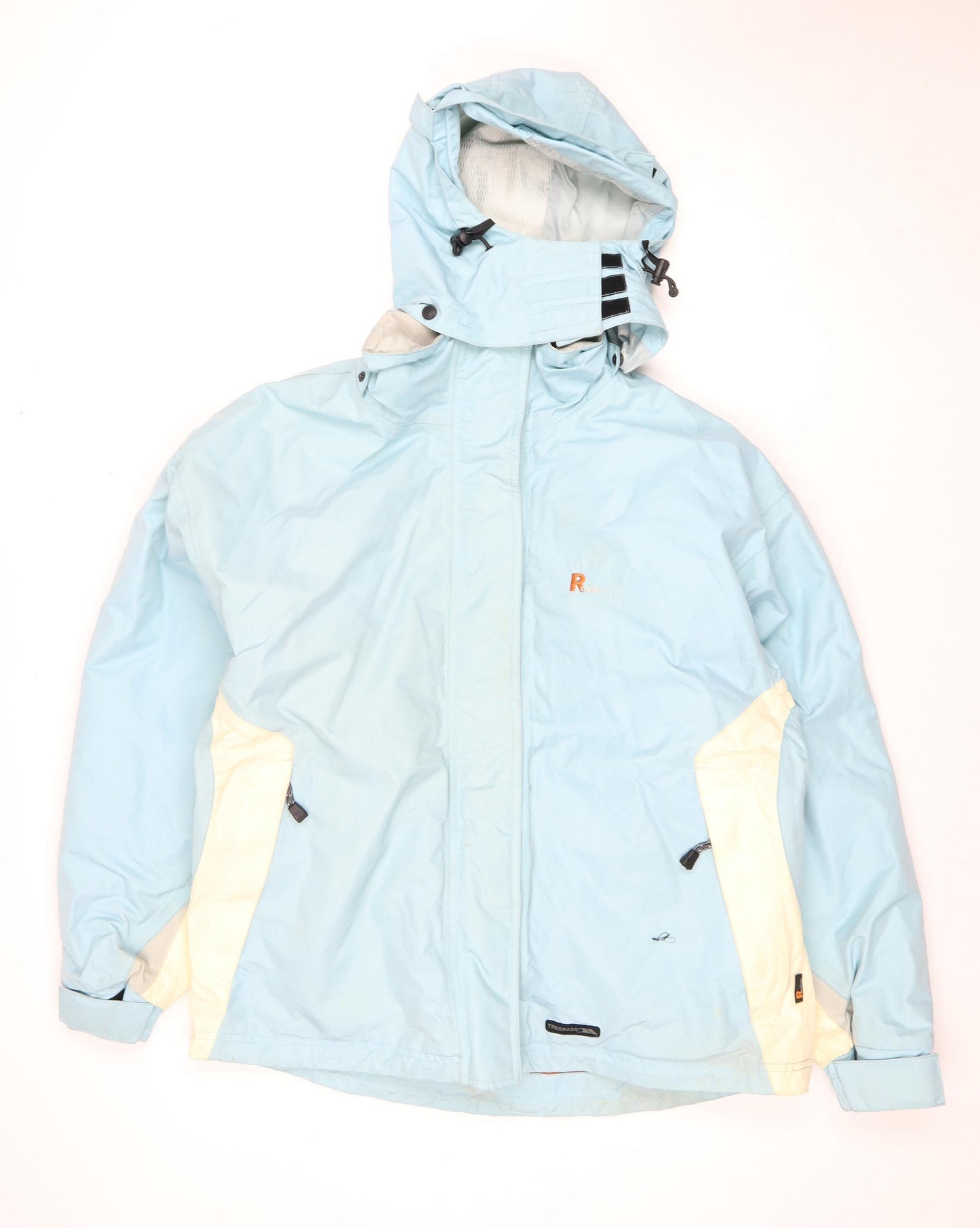 Regatta Women's Blue Parka Jacket Size 10, Hooded, Waterproof