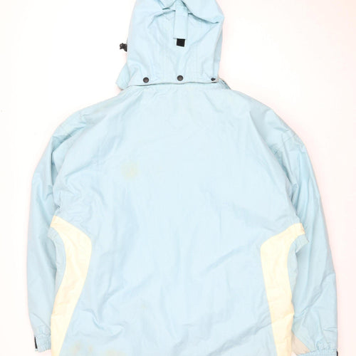 Regatta Women's Blue Parka Jacket Size 10, Hooded, Waterproof