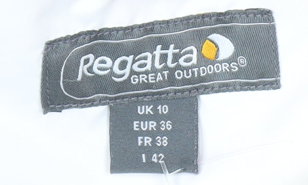 Regatta Women's Blue Parka Jacket Size 10, Hooded, Waterproof