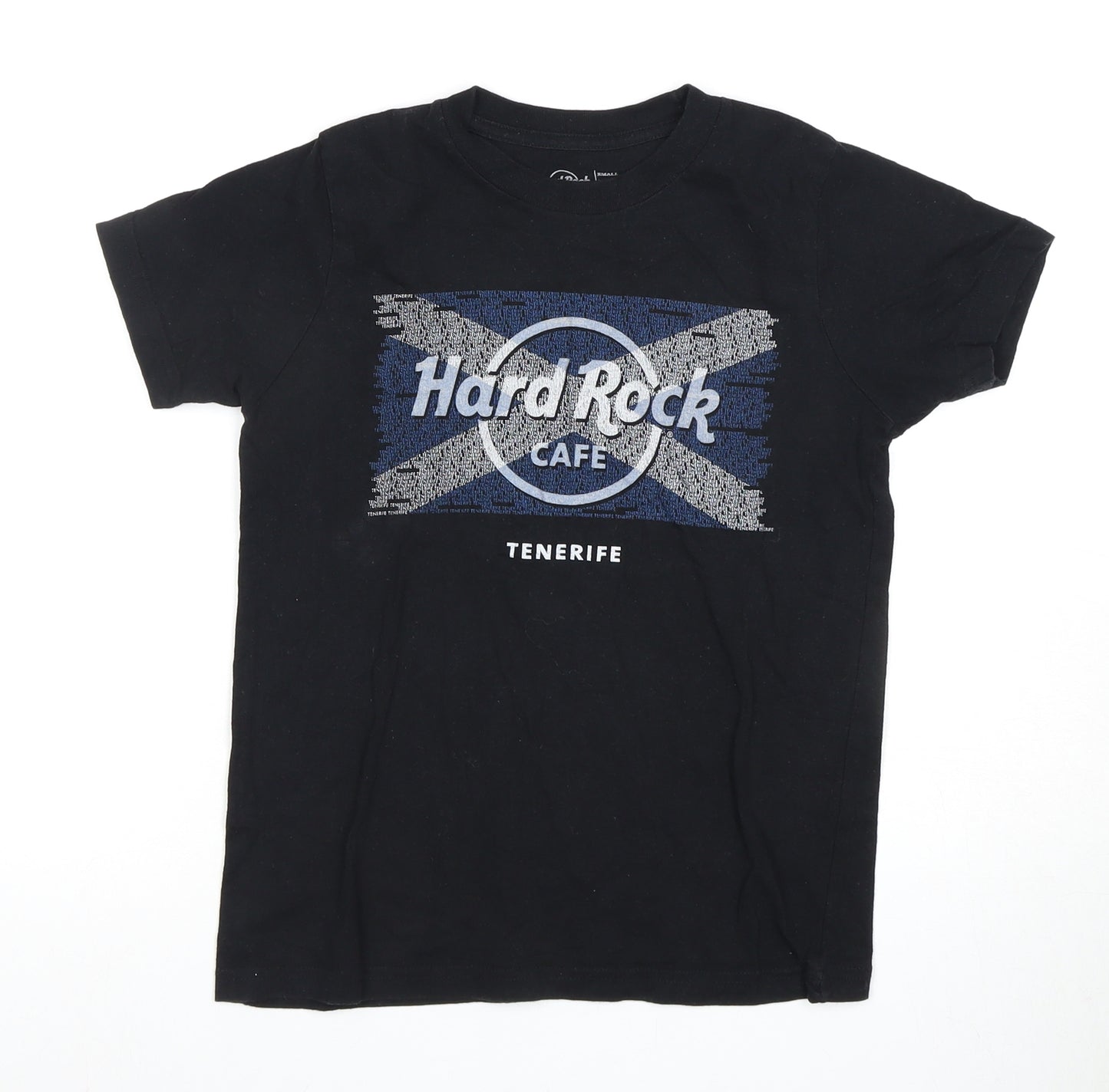 Hard Rock Black T-Shirt Unisex Adults Small
