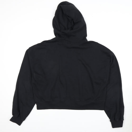 Adidas Women's Black Pullover Hoodie, Size 14, Regular Fit