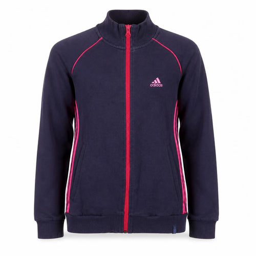 Adidas Girls Purple Full Zip Hoodie - 13-14 Years