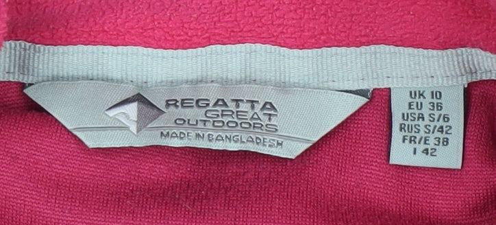 Regatta Women's Red Fleece Waistcoat Size 10
