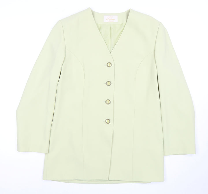 Eastex Women's Green Suit Jacket Size 12 Business Wear