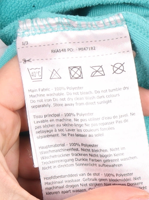 Regatta Girls' Blue Fleece Pullover Sweatshirt 9-10 Years