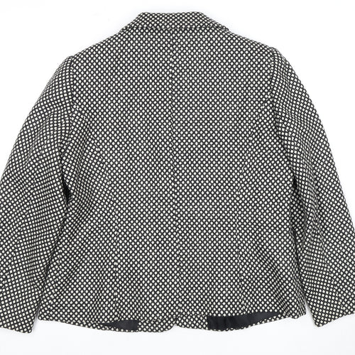 Eastex Women's Black Jacket, Size 16, Tweed, Workwear