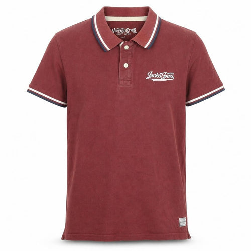 Jack & Jones Men's Red L Polo Shirt