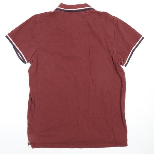 Jack & Jones Men's Red L Polo Shirt